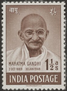 gandhi stamp