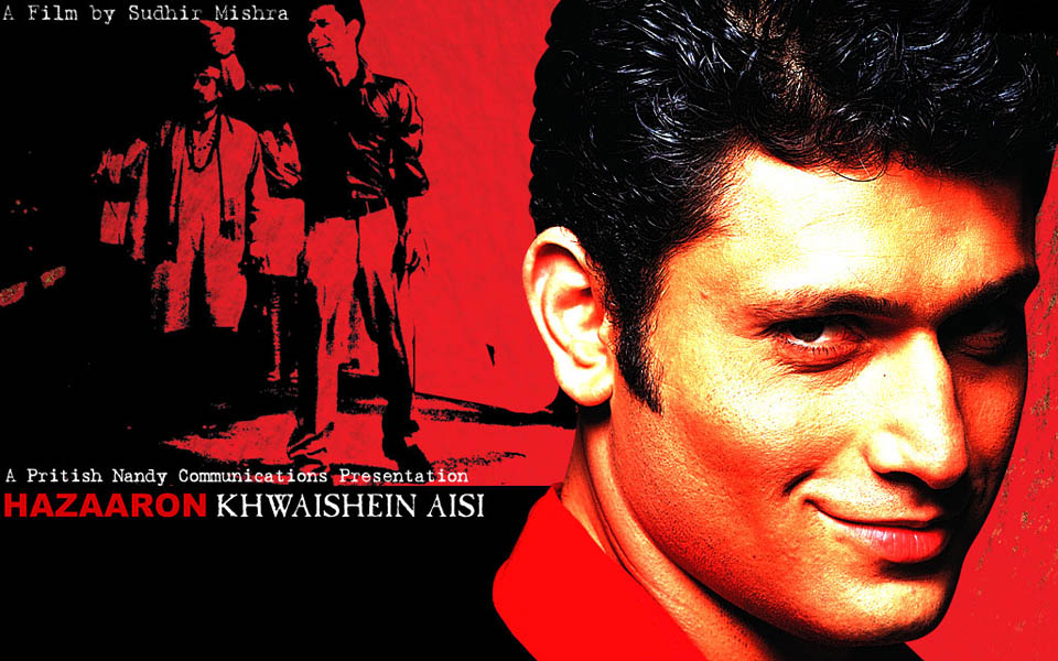 The poster for the 2003 film Hazaaron Khwaishein Aisi.