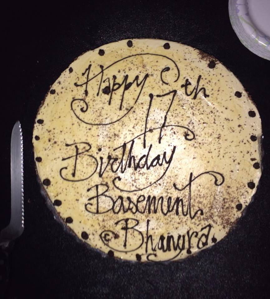Basement Bhangra Cake via Bittersweet NYC!