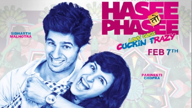 One of the promo posters for Hasee Toh Phasee which was released in February.