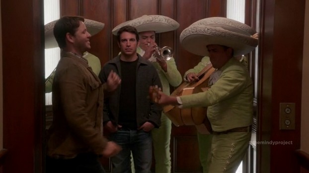 Seriously, what a puppy dog face. Also, what the heck is Morgan doing?