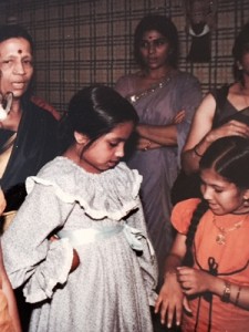 Chitra & Kavita age 8 circa 1983