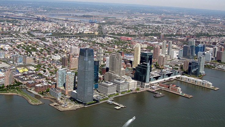 Jersey_City_from_a_helicopter